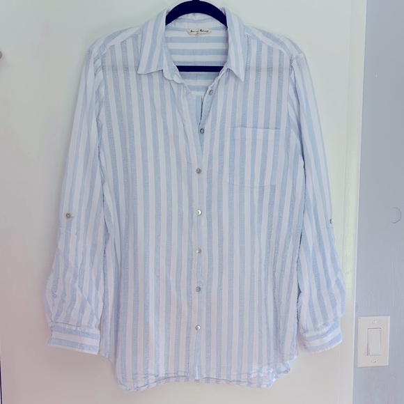 Jane and Delancey Tops - Jane and Delancey Shirt Women’s Nautical Cotton Coastal